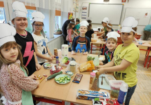 Warsztaty kulinarne w Szkole Podstawowej 206