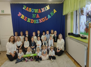 Pasowanie na przedszkolaka dla 3 i 4 latków