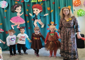 Jesienne stroje na balu