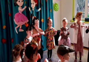 Bal jesieni w przedszkolu