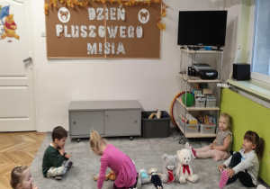 Poznanie pluszowych misiów w grupie I