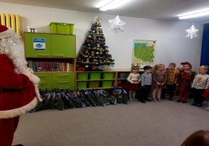 Powitanie Mikołaja piosenką