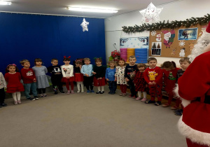 Pogaduszki z Mikołajem o wymarzonych prezentach dzieci