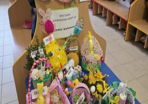 Wystawa Wielkanocna dzieci czteroletnich